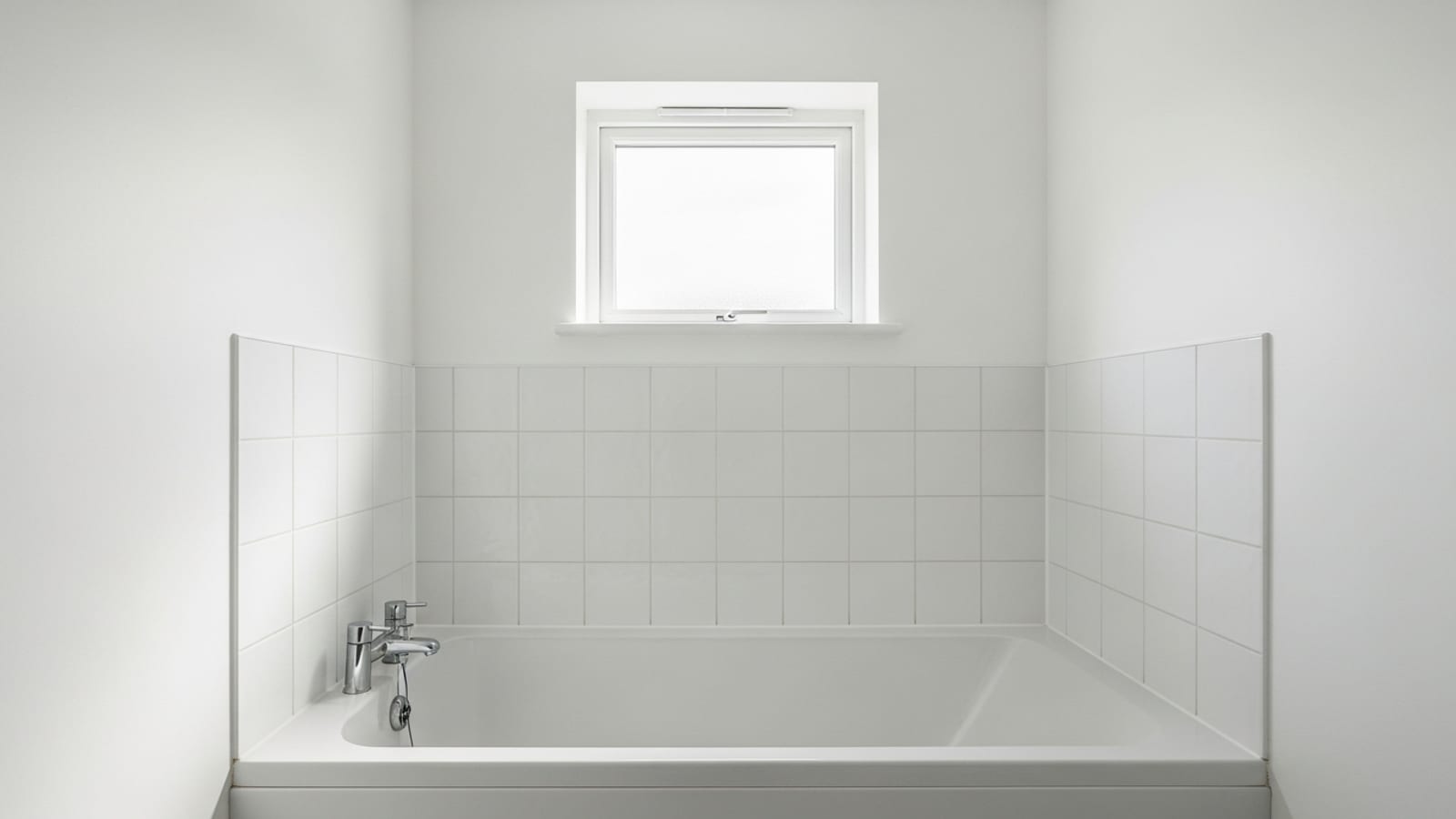 The same corner clean and mould-free after treatment